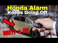 Honda Alarm Keeps Going Off Here s What s Actually Wrong How to Fix It