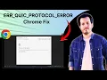 How To Fix Google Chrome ERR QUIC PROTOCOL ERROR Step By Step Full Guide