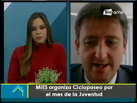 MIES organiza Ciclopaseo por el mes de la juventud