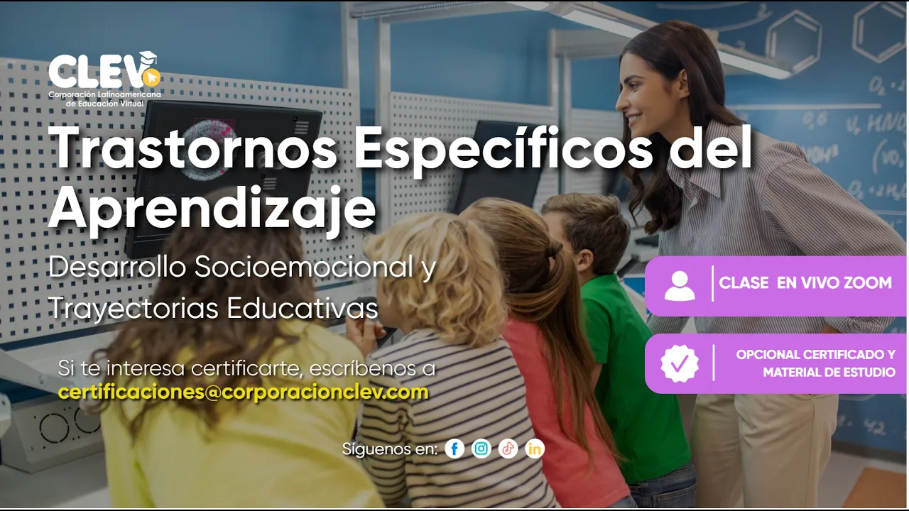 📚 Clase 4: Diplomado  en Trastornos Específicos del Aprendizaje (12/03/2026)