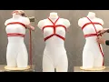 Bikini Harness Step by Step Tutorial with Bondage Rope Shibari Pulse and Cocktails