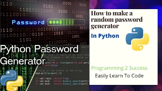 How To Make A Random Password Generator In Python