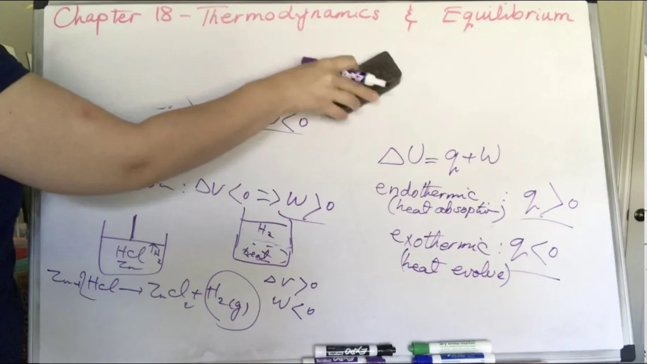 CHEM-1412, Chapter 18-1, Thermodynamics & Equilibrium