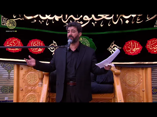⁣موكب خدم العتبة العلوية المقدسة يحيي شهادة الإمام الحسن المجتبى (عليه السلام) 1447 هـ