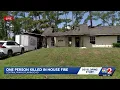 1 dead 2 injured after Volusia County house fire s say