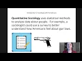 SOC 210 Intro to Soc Qualitative vs Quantitative sociology