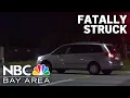 Pedestrian fatally hit by vehicle in San Jose