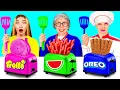 Download Lagu Me vs Grandma Cooking Challenge | Cake Decorating Challenge by GoFun