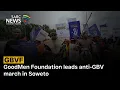Lagu GoodMen Foundation leads anti-GBV march in Soweto