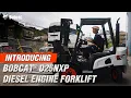Introducing Bobcat D25NXP Diesel Engine Forklift