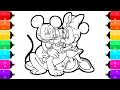 Mickey Mouse Clubhouse Coloring Pages Disney Junior Mickey Minnie Goofy