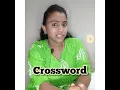 Activity for Toddlers - Recognition of Alphabet using Crossword Second Home Nursery Rhymes