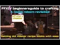 FFXIV beginnersguide to crafting A realm reborn revisited getting old master recipe books