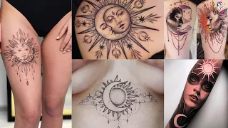 Sun and Moon Tattoo Designs 2025 Minimalist Sun Moon Tattoo Minimalist Sun Moon Tattoo
