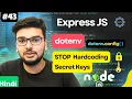 env File Explained Stop Hardcoding Secrets Learn dotenv Tutorial for Beginners Node js