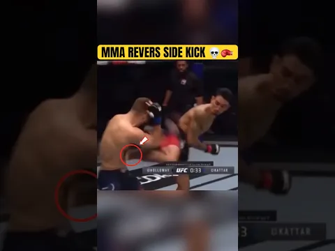 Feint Revers side kick 💀 #mma #ufc #usa #training #taekwondo