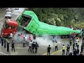 Download Lagu MUSTAHIL BISA LEWAT !!! BIKIN SOPIR SESAK NAFAS, Drama Truk Dari China Tumbang di Sitinjau Lauik