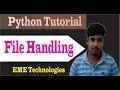 File Handling in Python
