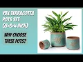 REVIEW 2026 YBX Terracotta Pots Set 8 6 4 Inch Features