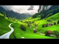 Download Lagu Switzerland’s Wonderland: A Beautiful Rainy Day in Swiss Villages Countryside