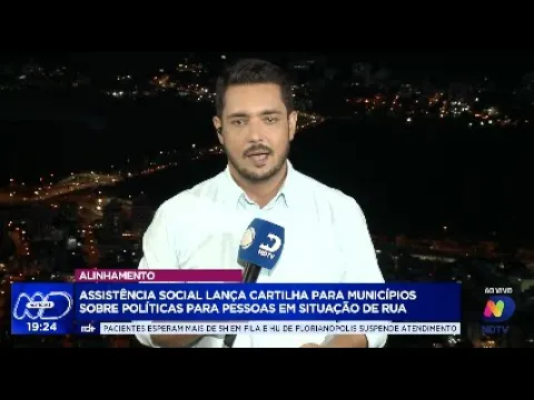 Secretaria de Assistência Social de SC lança cartilha para apoiar pessoas em situação de rua