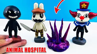 Лепим МОНСТРОВ из БОЛЬНИЦА ДЛЯ ЖИВОТНЫХ 😲 Animal Hospital Roblox ✅ Лепка ОК