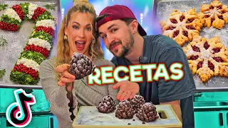 Probamos las RECETAS Navideñas más VIRALES de TikTok!