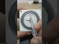 Setting adjust timer Hager 24hrs