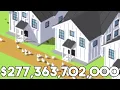 I upgraded until my farm generated 277 363 702 000 per hour in Egg Inc