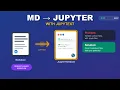 Convert Markdown to Jupyter Notebook in Seconds Jupytext Tutorial