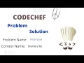 Final Sum Problem Codechef Starters 62 Solution