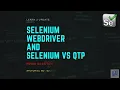 Selenium VS QTP What is Selenium QTP What are the differences between Selenium and QTP