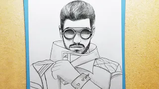 how to draw free fire dj alok free fire dj alok drawing step by step free fire pencil drawing