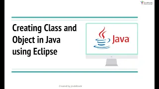 Creating Class and Object in Java Eclipse