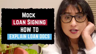 Mock Loan Signing How To Explain Loan Documents as Notary Loan Signing Agent