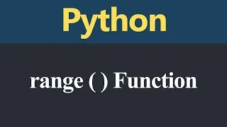 range Function in Python Hindi