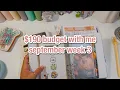 Download Lagu $190 weekly cash plan/ budget with me | saving for disney again | september week 3