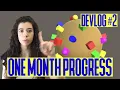 Indie Game Devlog 1 Month Progress