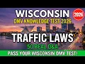 Wisconsin DMV Traffic Laws Practice Test 2026 50 Must-Know Permit Test Questions