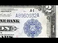 What a blue treasury seal means on 2 bills and other currency
