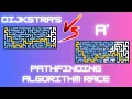 Pathfinding Battle Royale A Dominates Dijkstra Through Amazing Mazes