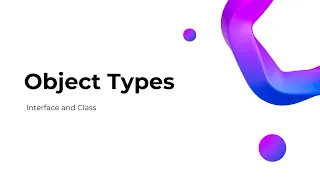 Typescript Types Object Types Interface Class Part 1