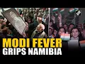 Download Lagu Modi-Modi, Bharat Mata ki Jai Chant echo in Namibia as Indian Diaspora welcome PM Modi