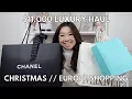 LUXURY SHOPPING HAUL IN EUROPE EVERYTHING I GOT FOR XMAS