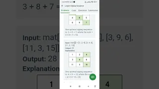 DSA Coding challenge Largest Zigzag sequence