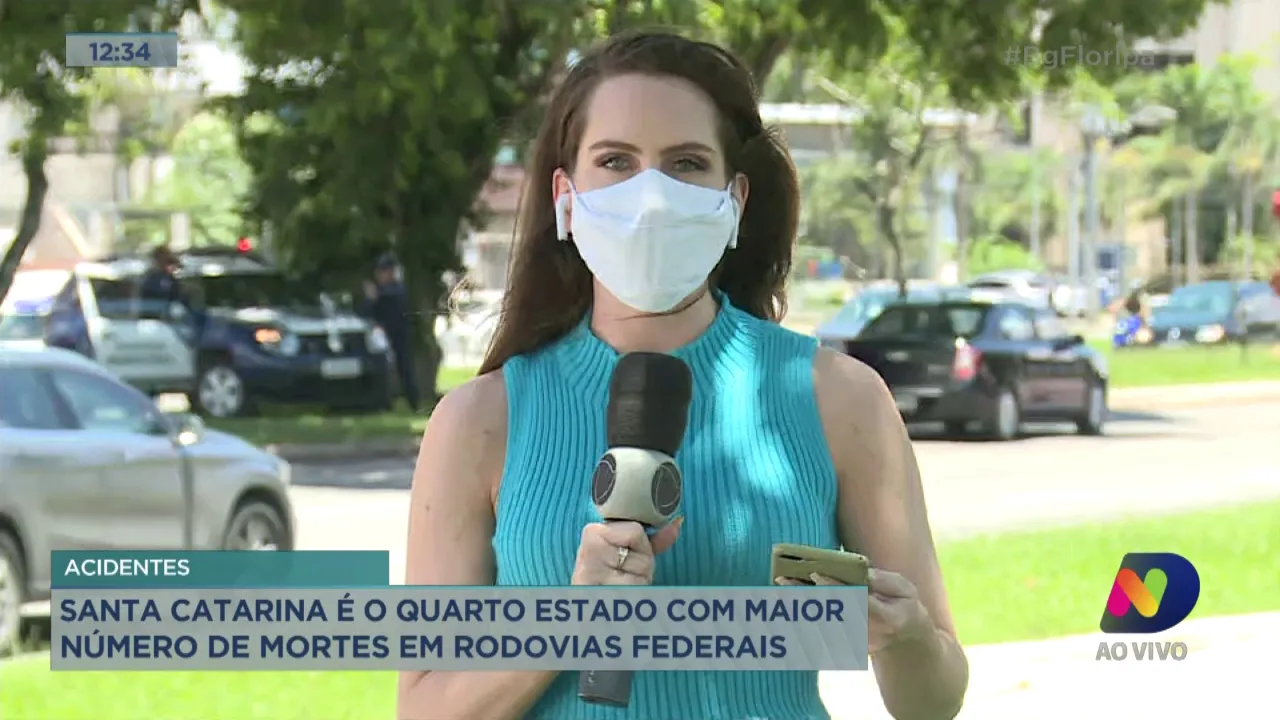 Santa Catarina é o quarto Estado com maior número de mortes em rodovias federais