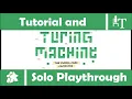 Turing Machine Board Game - Tutorial and Solo Playthrough