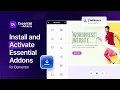 Install Essential Addons for Elementor in 2 Minutes Free Pro Setup