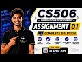 CS506 Assignment 1 Solution Spring 2026 Complete guide Step-by-Step VU