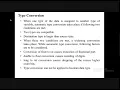 JPR Data Types Type Casting in Java